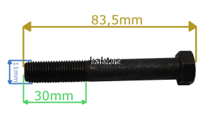 ŚRUBA SPRZĘGŁA TRAKTORKA KOSIARK STIGA 112737320/0