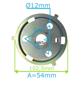 BLASZKA WENTYLATORA HONDA GXV 630 660 690 RH