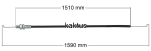 LINKA GAZU KOSIARKI DK53N225E-4W1