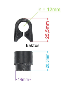 MOCOWANIE OSI PRZEDNIEJ PLAST. HANDY HK41M100 HK46