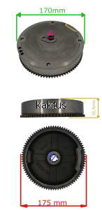 KOŁO MAGNESOWE KOSIARKI FAWORYT DK53N225E-4W1 86Z