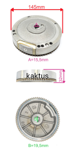 KOŁO MAGNESOWE KOSIARKI FAWORYT DK46N150E-4W1