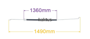 LINKA GAZU KOSIARKI FAWORYT LIDER  LI149 GTR51