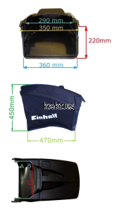 KOSZ KOSIARKI EINHELL BG-PM 51 S HW-E 2012600A