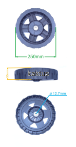 KOŁO FI 250MM KOSIARKI LIDER HANDY WA51BS625P3W1