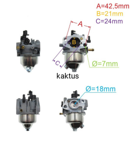 GAŹNIK SILNIKA KOSIARKI RATO RV225