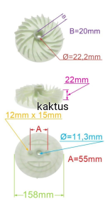 ADAPTER NOŻA Z TULEJKĄ LE18-51-SIR-JR LE16-42-SI3-