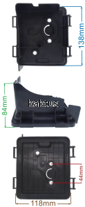 PODSTAWA FILTRA POWIETRZA HONDA GCV190A D1EG