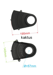 OSŁONA PASKA NAPĘDU KOSIARKI GRIZZLY BRM56