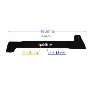 LISTWA TNĄCA 490 MM STIGA 3098 ŁOPATY LEWY ZAMIENN