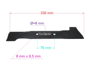 LISTWA TNĄCA 330 MM MAKITA DLM330Z DLM330ST