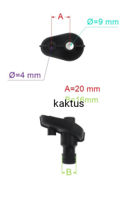 ZŁĄCZKA WODNA KOSIARKI CEDRUS CEDKS53H CEDKS48-H