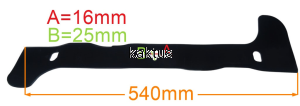 LISTWA TNĄCA 540 MM HUSQVARNA CTH 171 184 LEWA