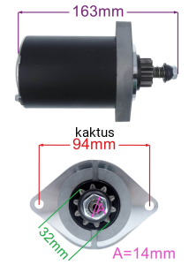 ROZRUSZNIK ELEKTR KAWASAKI V-TVIN FS600V FS481 10Z