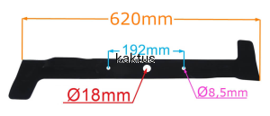 LISTWA TNĄCA 620 MM CASTEL GARDEN EL63 ZAMIENNIK