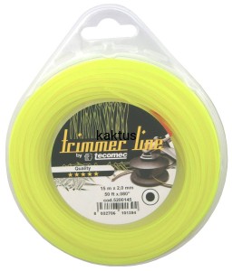 ŻYŁKA TNĄCA TECOMEC 2,0MM X 15MB OKRĄGŁA