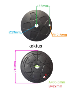 KOŁPAK WEWNĘTRZNY KOŁA NAPĘDOWEGO S461VH S511VH