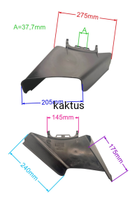 OSŁONA WYRZUTU BOCZNEGO HORTMASZ HKS 153NB