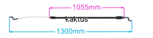 LINKA HAM. M53S PRO/T50SB L=1050 BS/HO 181000692/0