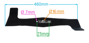 LISTWA TNĄCA 460 MM OLEO-MAC OM92 13H LEWY