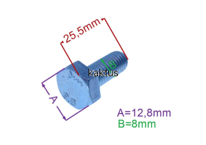 ŚRUBA KOSIARKI ALKO AL-KO 704545 08X25MM