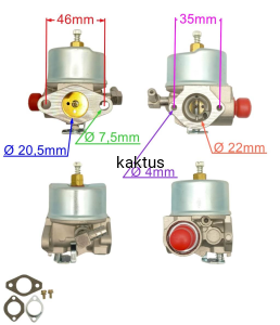 GAŹNIK SILNIKA KOSIARKI TECUMSEH 632795A