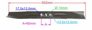 LISTWA TNĄCA 502MM CEDRUS FAWORYT VEGA