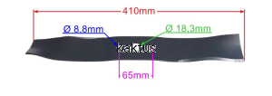 LISTWA TNĄCA 410 MM CASTEL GARDEN R434/TR ZAMIENNI
