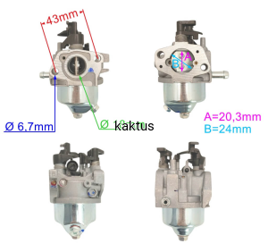 GAŹNIK SILNIKA LONCIN 1P65FE 1P65FE HUS HS139A WBE
