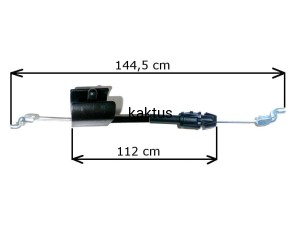 LINKA HAMULCA KOSIARKI  MTD 46PB