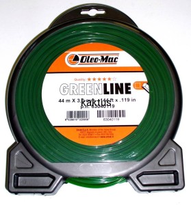 ŻYŁKA TNĄCA OLEO-MAC 3,0MM*44M KWADRAT