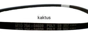 PASEK KLINOWY NAPĘDU JAZDY MTD SPIDER 91 17X1321