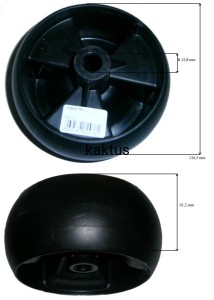 KOŁO DECKU KOSIARKI MTD 734-04155