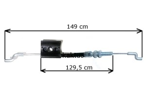 LINKA HAMULCA KOSIARKI NAC S510