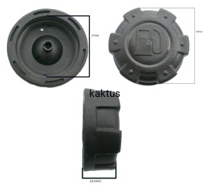 KOREK ZBIORNIKA PALIWA OHV160 WBE0701