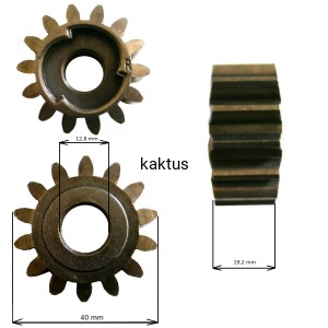 ZĘBATKA NAPĘDOWA DYM 1556 1568C 1569 PRAWA