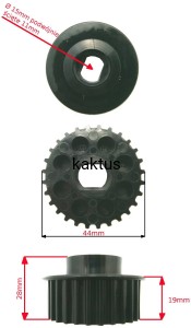 KOŁO PASOWE MTD 756-04071