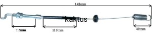 LINKA NAPĘDU KOSIARKI SPALINOWEJ R534TR