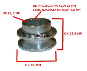 KOŁO PASOWE PASKA NAPĘDU Y01204
