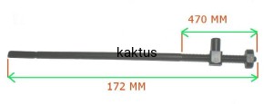 ŚRUBA NAPINAJĄCA ŁAŃCUCH STIGA 1814Q 2016Q 2216Q