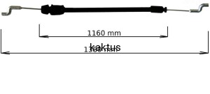 LINKA HAMULCA AL-KO ORION 46B 523378