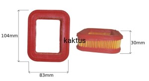 FILTR POWIETRZA STIGA GGP RSC100 PAPIEROWY