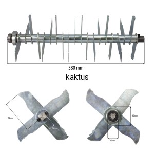 WAŁEK Z NOŻAMI WERTYKULATORA STIGA SV415E SV 415 E