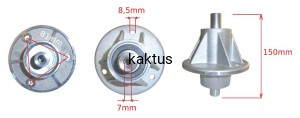 PIASTA PRAWA STIGA MP84 KPL MANDRELA 382207205/0