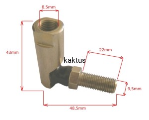 KOŃCÓWKA DRĄŻKA MTD;GRAVELY