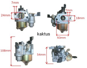 GAŹNIK T2 HONDA GX 160