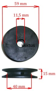KOŁO PASOWE PRZEKŁADNI AL-KO ALKO 5.13 BR-X 479204