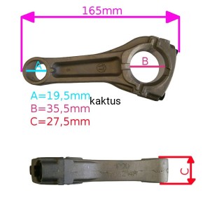KORBOWÓD SILNIKA STIGA TRE0701 TRE0702 TRE0801