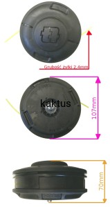 GŁOWICA ŻYŁKOWA M08X1,25LZ SHINDAIWA MANUAL