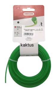 ŻYŁKA TNĄCA OREGON 2,0MM x 15MB ETYKIETA OKRĄGŁA